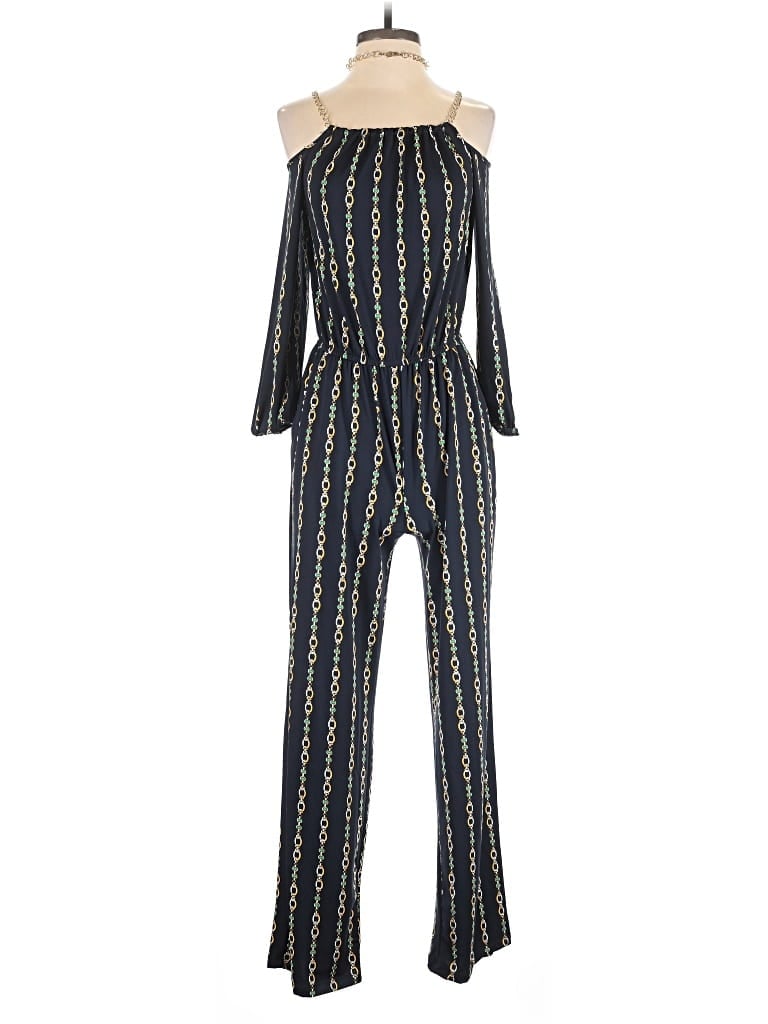 Pre-owned Ny Collection Jumpsuit In Blue