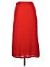 Tory Burch 100% Viscose Solid Red Formal Skirt Size 10 - photo 2