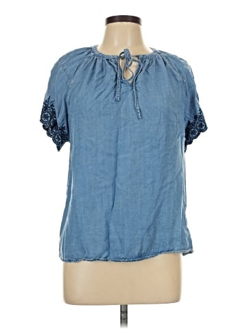 NANETTE Nanette Lepore Short Sleeve Henley (view 1)