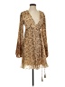 Let Me Be Brown Cocktail Dress Size S - photo 1