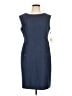 Calvin Klein Blue Casual Dress Size 12 (petite) - photo 1