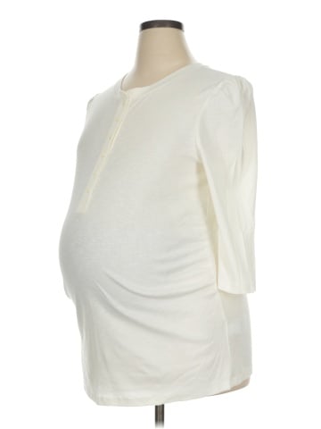 Gap - Maternity 3/4 Sleeve T-Shirt (view 1)