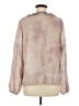 QVC Tan Long Sleeve Blouse Size M - photo 2