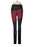 Koral Color Block Burgundy Leggings Size M - photo 1