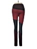 Koral Color Block Burgundy Leggings Size M - photo 2