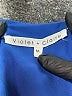 Violet & Claire 100% Polyester Blue 3/4 Sleeve Blouse Size M - photo 4