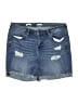 Vigoss Blue Denim Shorts Size 18 - photo 1