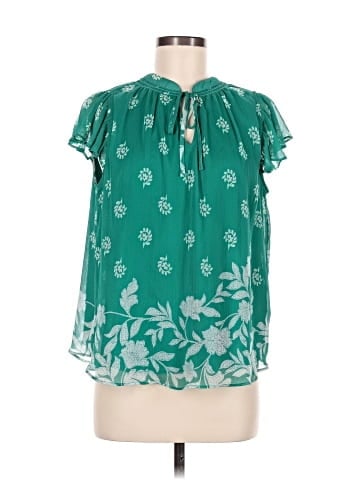 LC Lauren Conrad Short Sleeve Blouse (view 1)