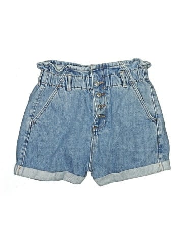 Topshop Denim Shorts (view 1)