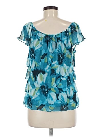 Signature by Larry Levine Short Sleeve Blouse (view 2)