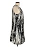 Calvin Klein Graphic Silver Casual Dress Size M - photo 4
