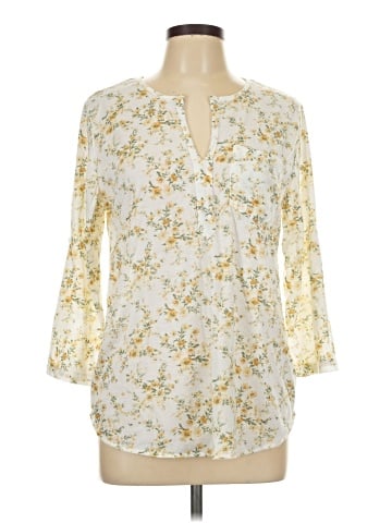 Eden & Olivia 3/4 Sleeve Blouse (view 1)