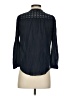 J.Crew 100% Cotton Blue Black Long Sleeve Blouse Size 00 - photo 2
