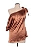 Natori Brown 3/4 Sleeve Blouse Size L - photo 1