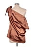 Natori Brown 3/4 Sleeve Blouse Size L - photo 2