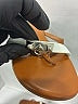 Hermès 100% Leather Tan  Corfou sandals  Size EU 36 1/2 - photo 4