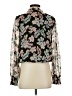 Sanctuary Black Long Sleeve Blouse Size XXS - photo 2