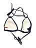 S.Oliver Solid Blue Swimsuit Top Size 34C/D - photo 2