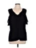 Express Black Sleeveless Blouse Size L - photo 1