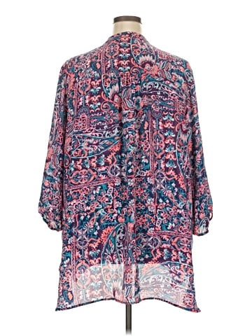 Boutique + 3/4 Sleeve Blouse (view 2)