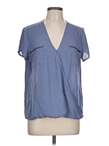 Maurices Short Sleeve Blouse (view 1)