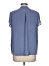Maurices 100% Polyester Blue Short Sleeve Blouse Size L - photo 2