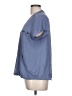 Maurices 100% Polyester Blue Short Sleeve Blouse Size L - photo 5