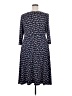 Lbisse Hearts Blue Casual Dress Size 2X - photo 2
