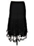 Odille 100% Viscose Stars Black Formal Skirt Size 12 - photo 2