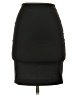 Opening Ceremony Solid Black Casual Skirt Size XS - photo 1