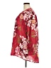Roaman's 100% Cotton Floral Red 3/4 Sleeve Blouse Size 20W - photo 5