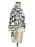 Maeve by Anthropologie 100% Cotton Print Silver Pullover Sweater Size S - photo 4