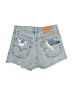 Levi's 100% Cotton Blue Denim Shorts Size 25 waist - photo 2