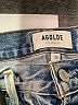 AGOLDE 100% Cotton Blue Denim Shorts Size 23 waist - photo 3