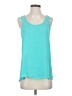 Express Outlet 100% Polyester Teal Sleeveless Top Size S - photo 1