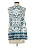 Cato Blue Sleeveless Blouse Size XS - photo 2