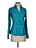 Express Design Studio Teal Long Sleeve Blouse Size S - photo 1