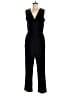 Cache Solid Black Jumpsuit Size 14 - photo 1