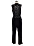 Cache Solid Black Jumpsuit Size 14 - photo 2