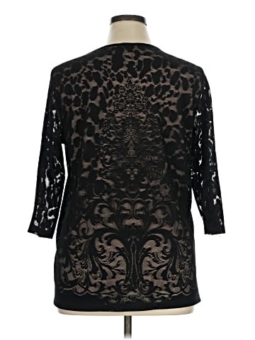 Cj Banks 3/4 Sleeve Top (view 2)