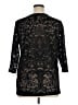 Cj Banks Black 3/4 Sleeve Top Size 1X - photo 2