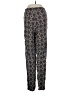 Atmosphere Print Black Casual Pants Size 4 - photo 2