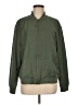 Nordstrom Solid Green Track Jacket Size M - photo 1