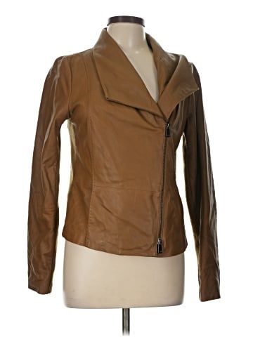 Vince. Leather Jacket (view 1)