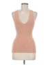 Free People 100% Polyester Tan Sweater Vest Size M - photo 1