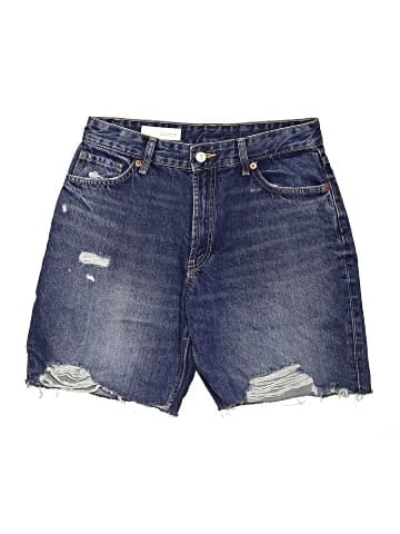 Zara Denim Shorts (view 1)