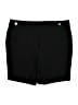 Rafaella Solid Black Shorts Size 18 - photo 1