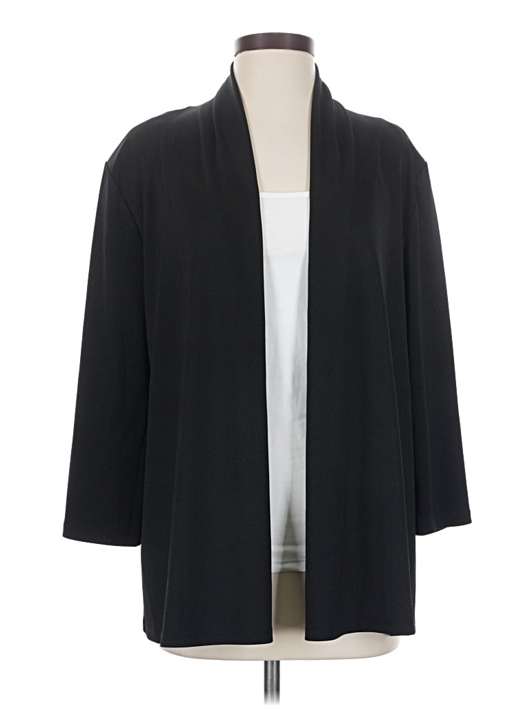 Pre-owned Kasper Coat In Black