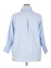 Unbranded Blue 3/4 Sleeve Button-Down Shirt Size XXL - photo 2