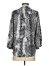 Vince Camuto 100% Polyester Silver 3/4 Sleeve Blouse Size S - photo 2
